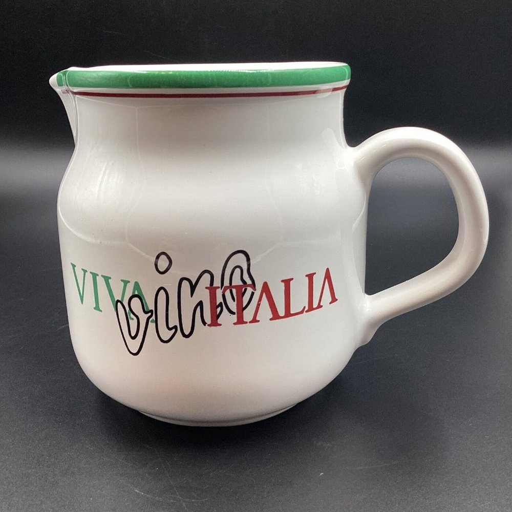 Waechtersbach Viva Vino Italia 5.5" Wine Pitcher Sause Server Made In Spain